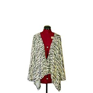 Everly Grey Maternity Graham Jacket Cardigan Zebra Print Size L/XL Open …